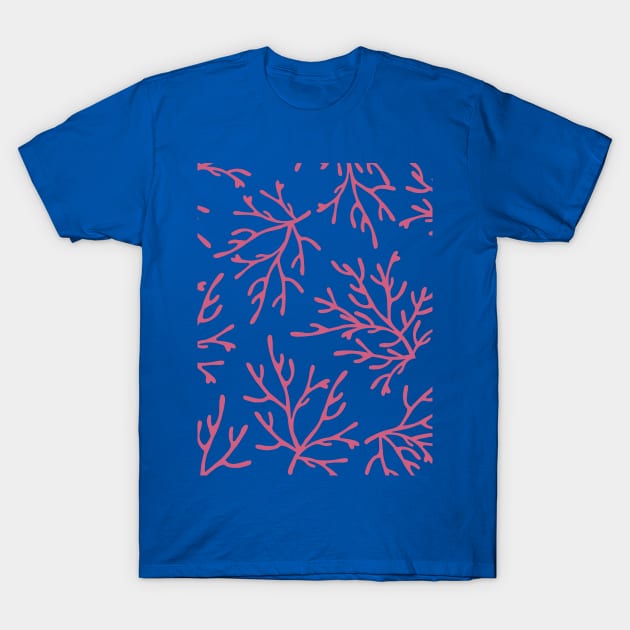 Pink Coral T-Shirt by SpilloDesign